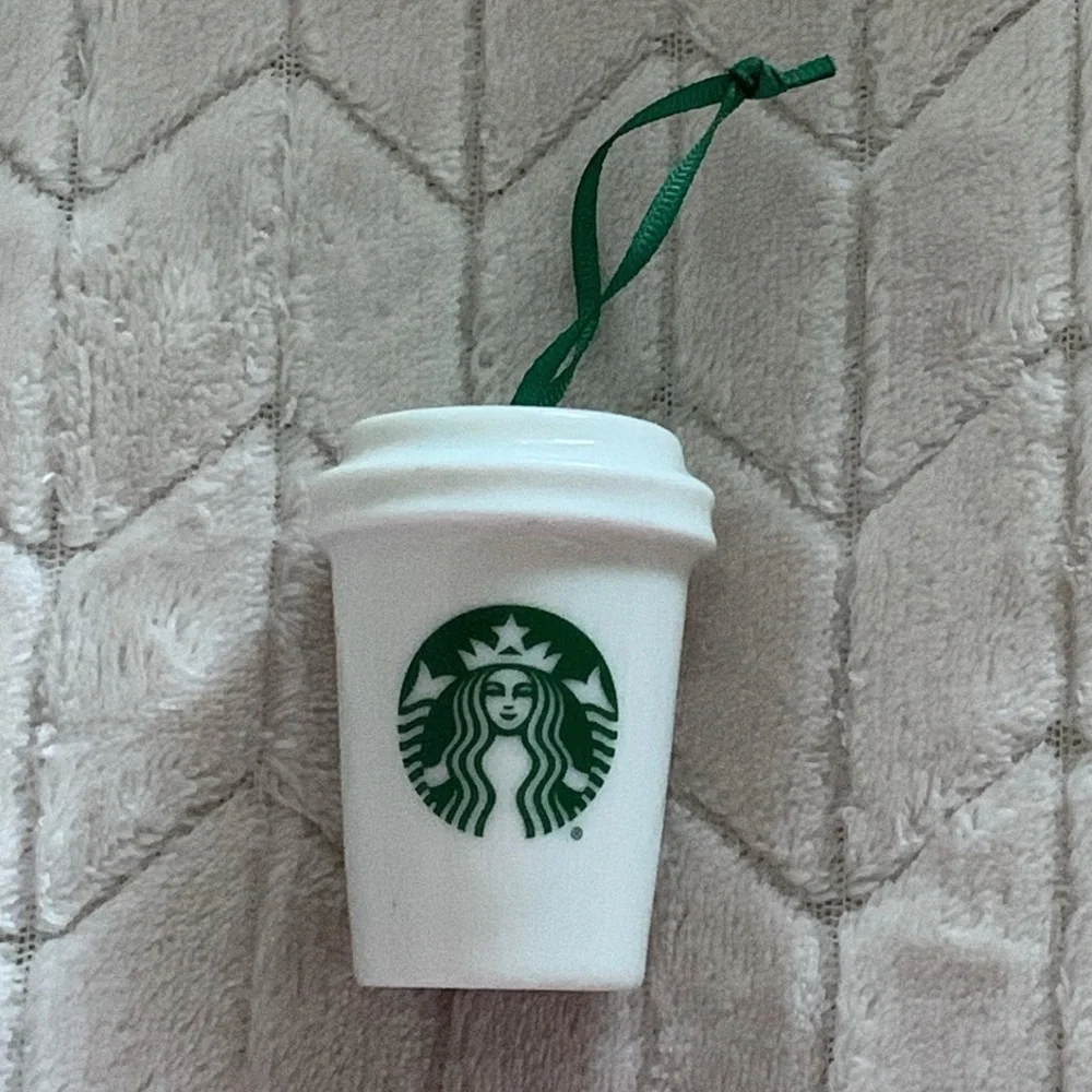 Starbucks Christmas 2016 Ceramic Cup Holiday Ornament‎ Holidays
